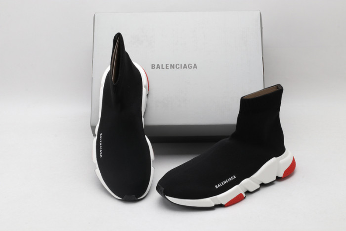 bl speed trainer sneakers sole black red 031503