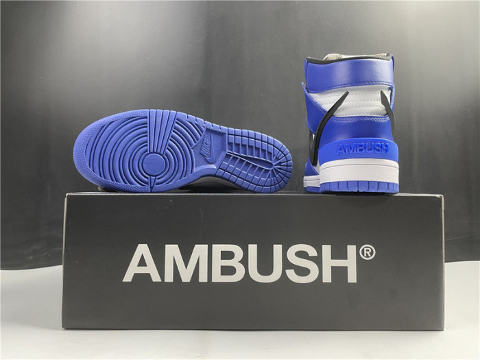 nike dunk high ambush “deep royal” cu7544-400