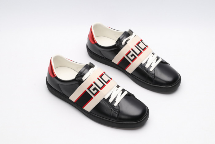 gi ace embroidered low-top sneaker 070504