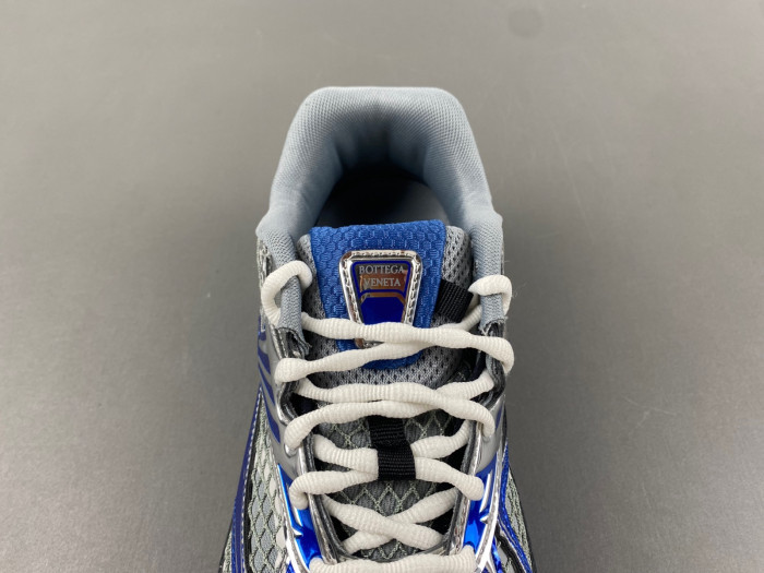 b0tte*a Ven*ta silver & blue orbit sneakers 241798f128005