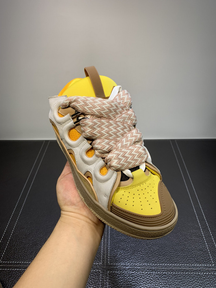 lanvin curb sneaker