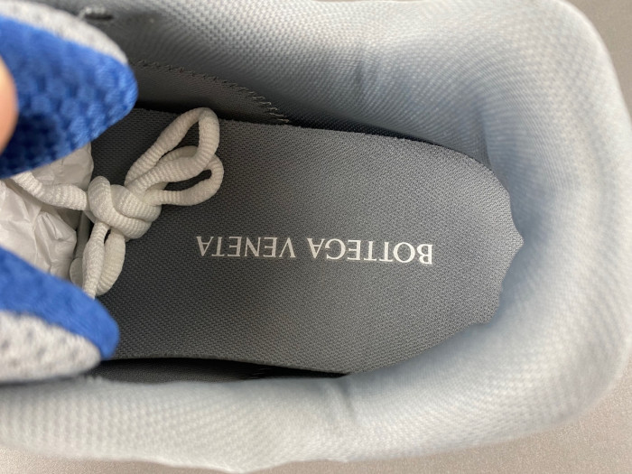 b0tte*a Ven*ta silver & blue orbit sneakers 241798f128005