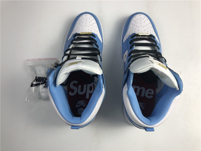 nike dunk high pro sb blue stars 307385-141