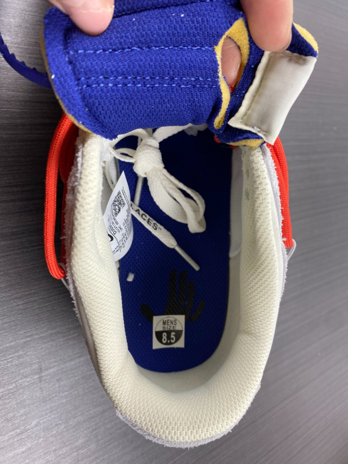 nike dunk low off-white lot 13 of 50 dj0950-110