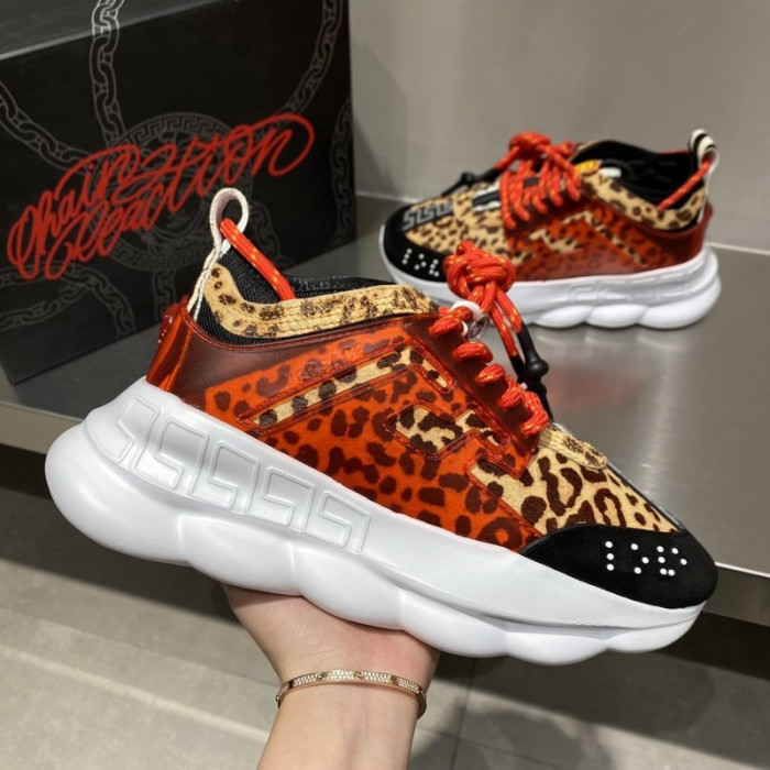 vse chain reaction red sneaker