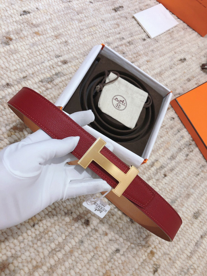 H**mes belt-3.2cm