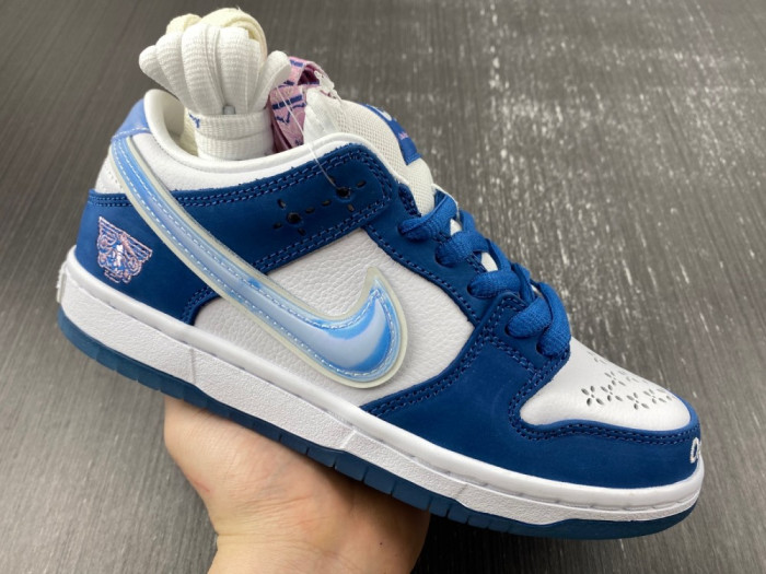 born x raised x nike sb dunk low fn7819-400