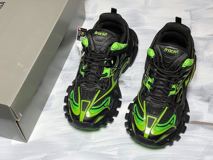 bl track trainers sneaker black yellow h903p065
