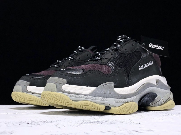 bl 17fw triple s sneaker dad shoe cream h903p017