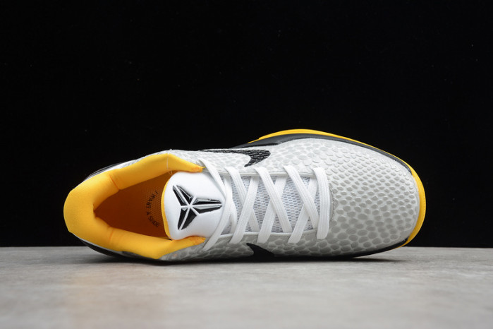 kobe 6 protro white/neutral grey-del sol-black cw2190-100