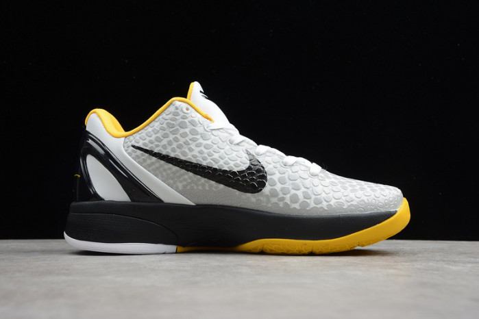 kobe 6 protro white/neutral grey-del sol-black cw2190-100