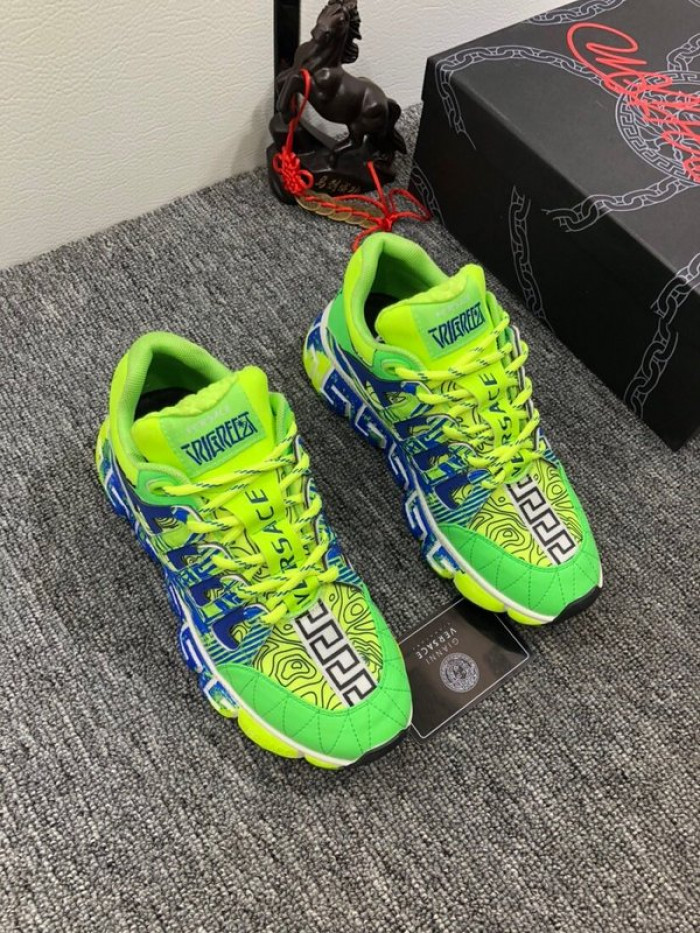 vse chain reaction green sneaker